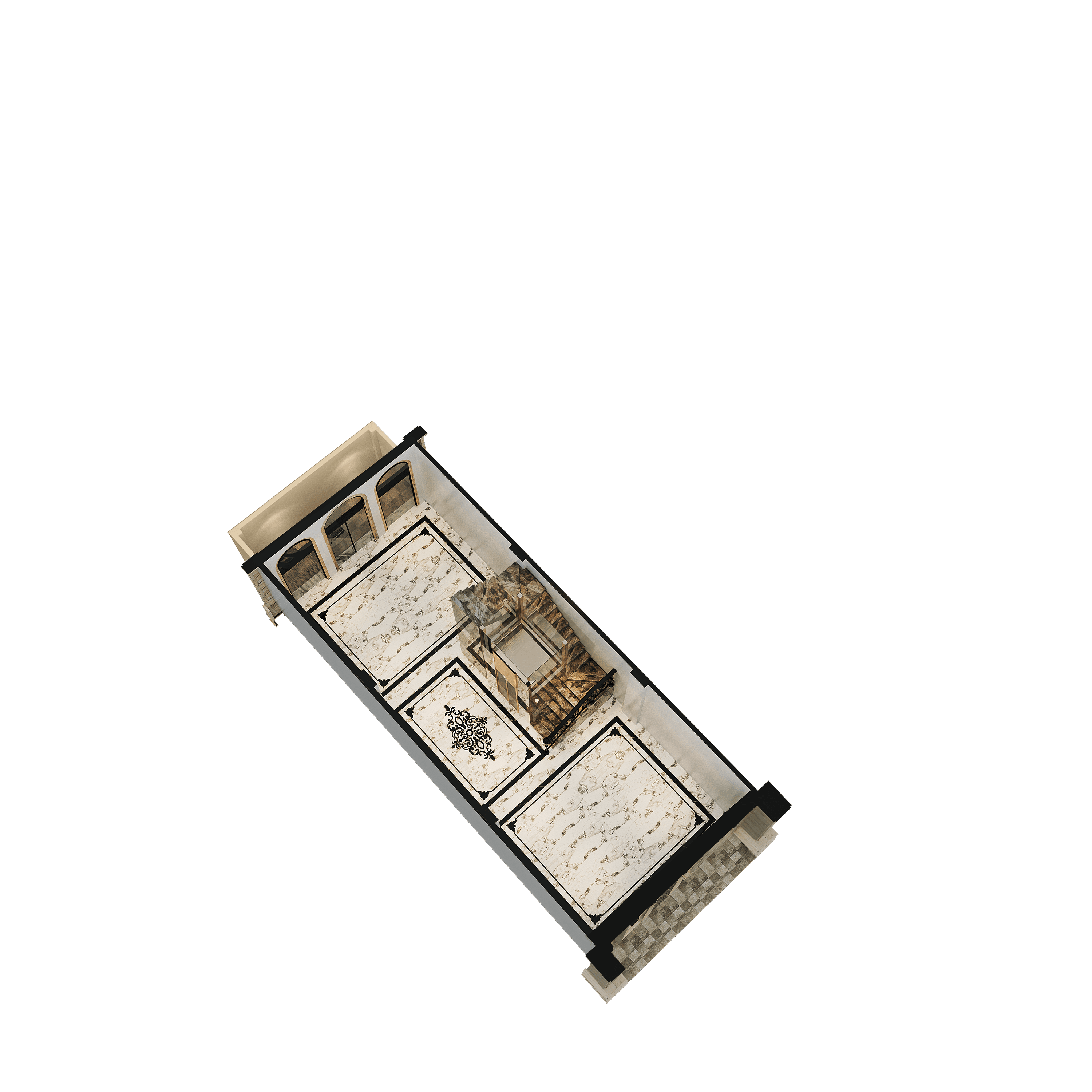 Grand Shophouse — Mặt bằng tầng 1